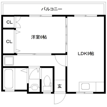 蛍茶屋駅 徒歩19分 3階の物件間取画像